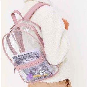 Herschel Clear Nova Mid-Volume Ash Rose Backpack